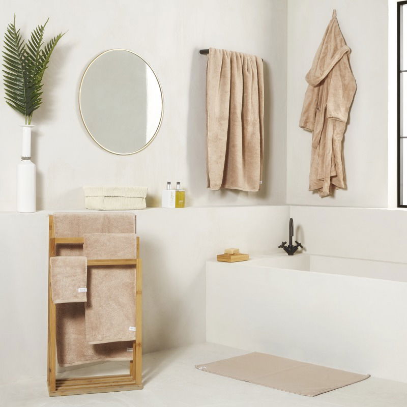 Πετσέτες Μπάνιου Hauz Modal 50X100 / Ruby Tan