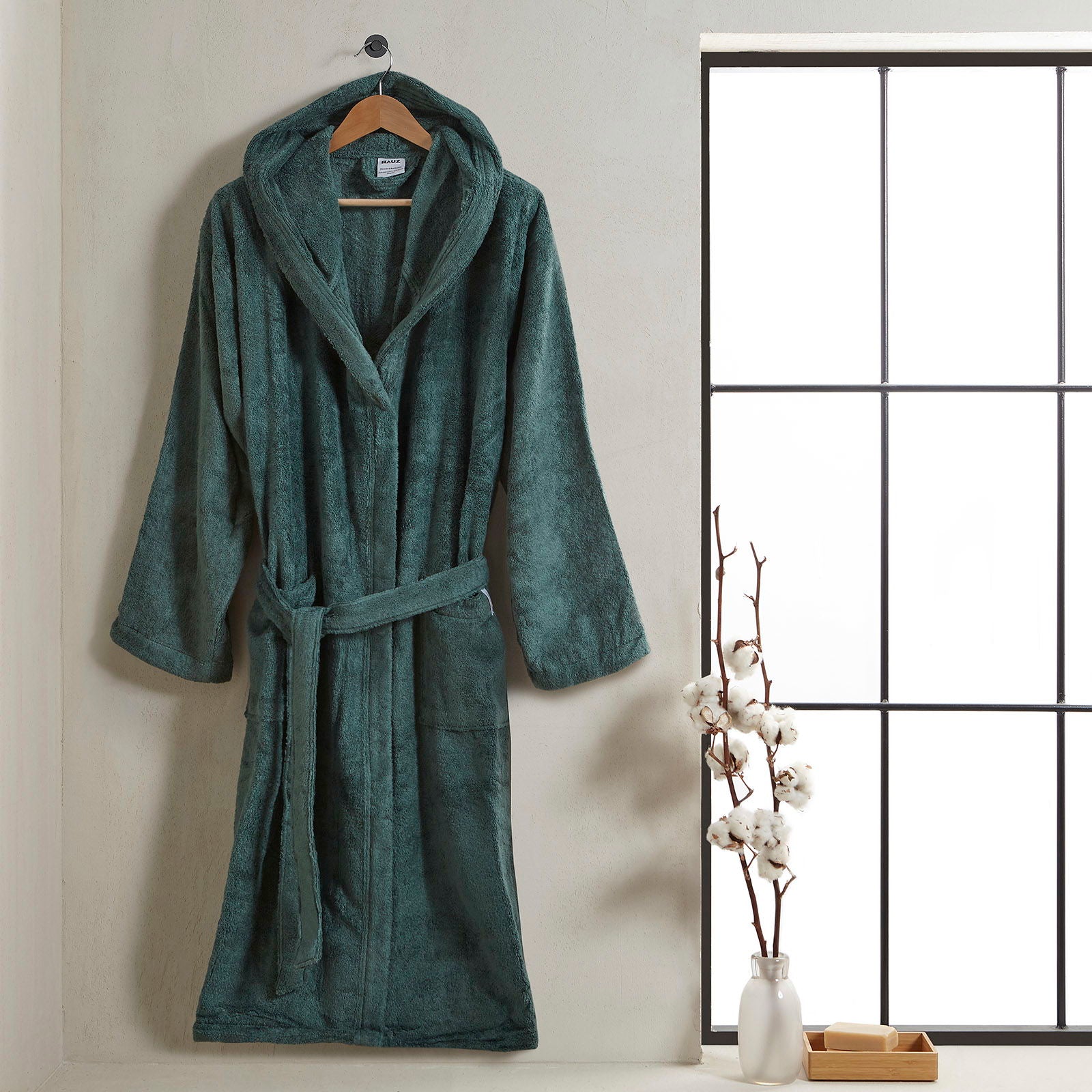 Μπουρνούζι Hauz Modal L-XL / Silver Pine