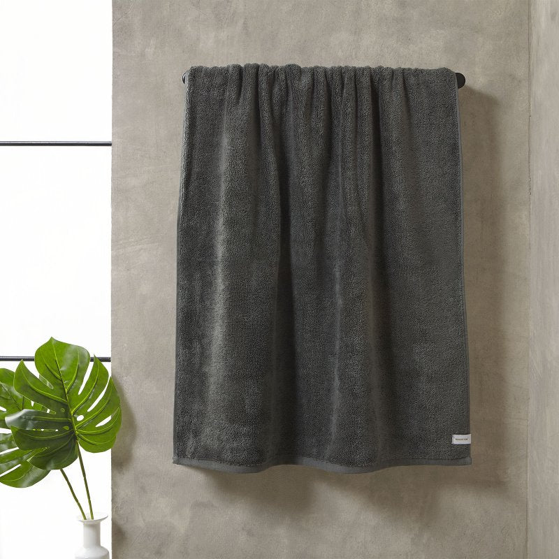 Πετσέτα Χεριών Αιγαίον Νua Cotton 76X147 / Anthracite