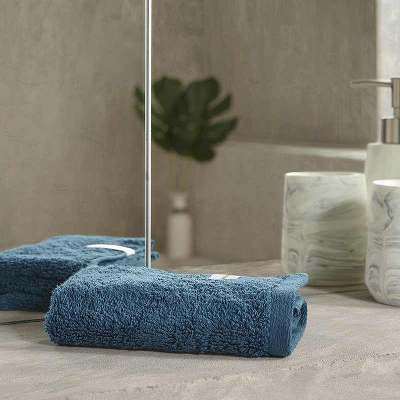 Πετσέτα Χεριών Αιγαίον Νua Cotton 30X30 / Ocean