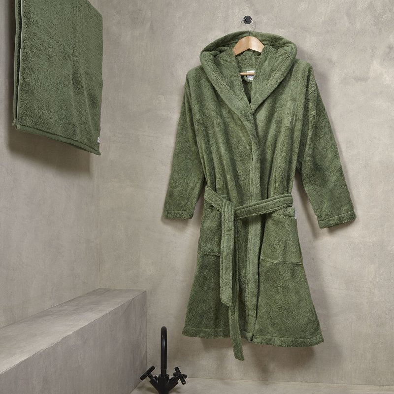 Μπουρνούζι Αιγαίον Νua Cotton 320gsm XS / Pine
