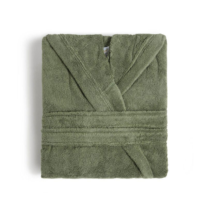 Μπουρνούζι Αιγαίον Νua Cotton 320gsm S-Μ / Pine