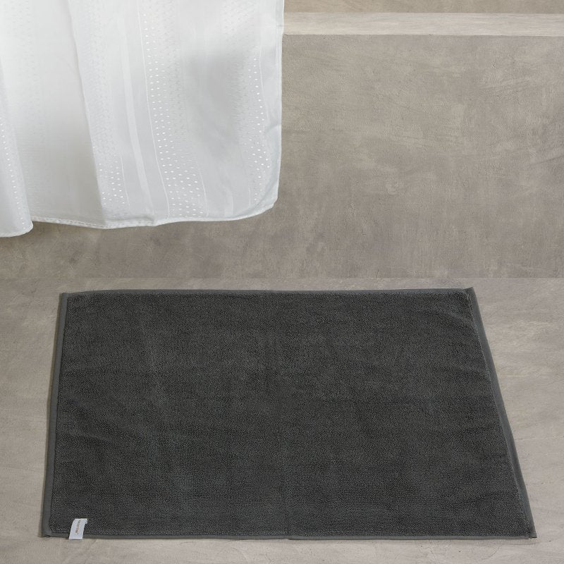 Πετσετέ Πατάκι Μπάνιου Αιγαίον Nua Cotton 50X70 / Anthracite