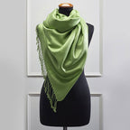 Πασμίνα Μονόχρωμη Αιγαίον ASS / Spring Green