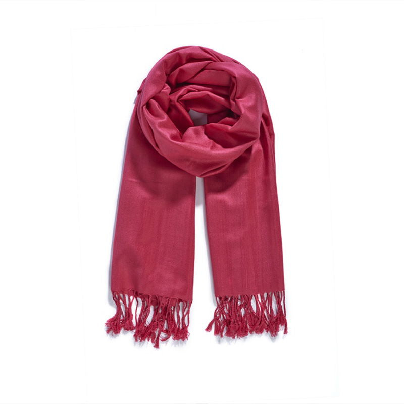 Πασμίνα Μονόχρωμη Αιγαίον ASS / Fuchsia