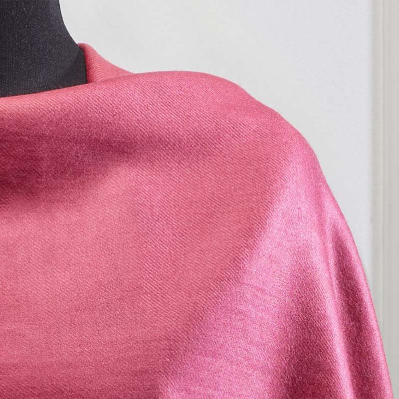 Πασμίνα Μονόχρωμη Αιγαίον ASS / Fuchsia