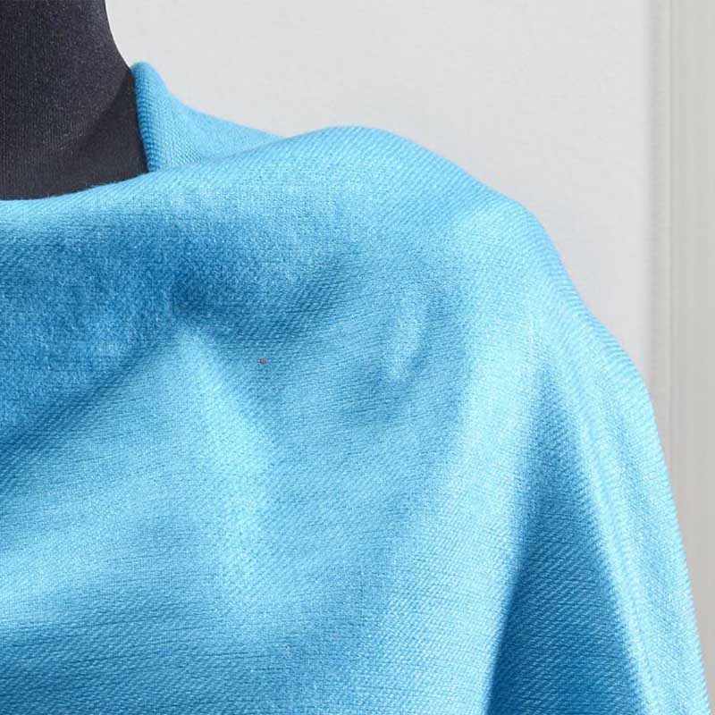 Πασμίνα Μονόχρωμη Αιγαίον ASS / Turquoise