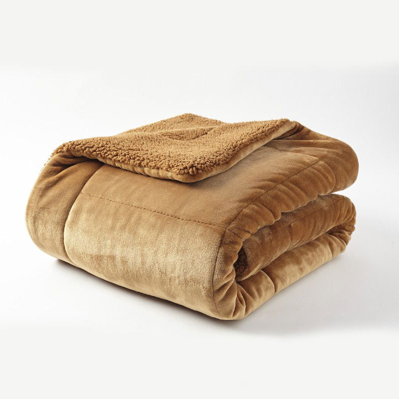Κουβέρτα Αιγαίον My Blanket 130x180 / Tobago Brown