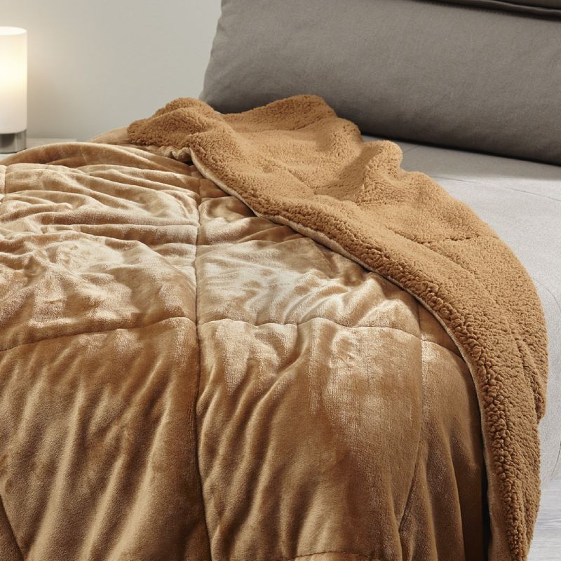 Κουβέρτα Αιγαίον My Blanket 130x180 / Tobago Brown