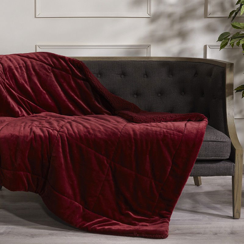 Κουβέρτα Αιγαίον My Blanket 130x180 / Ruby Wine