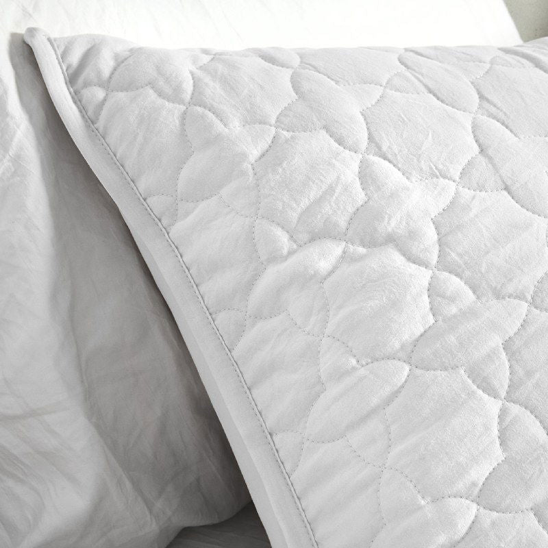 Σετ Κουβερλί Cannon Stonewashed 240X250 / White