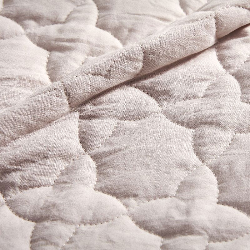 Σετ Κουβερλί Cannon Stonewashed 170X250 / Blush