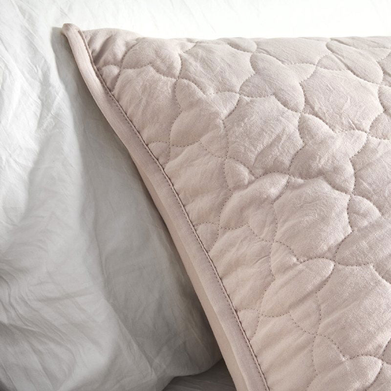 Σετ Κουβερλί Cannon Stonewashed 170X250 / Blush