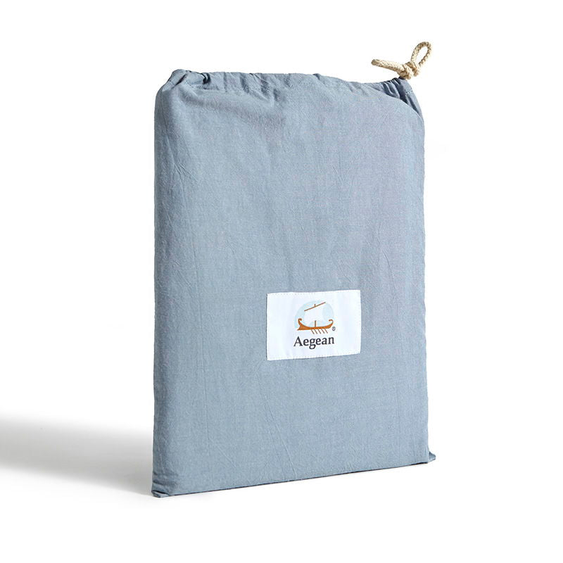 Σεντόνι Αιγαίον Non Iron 180X290 / Blue