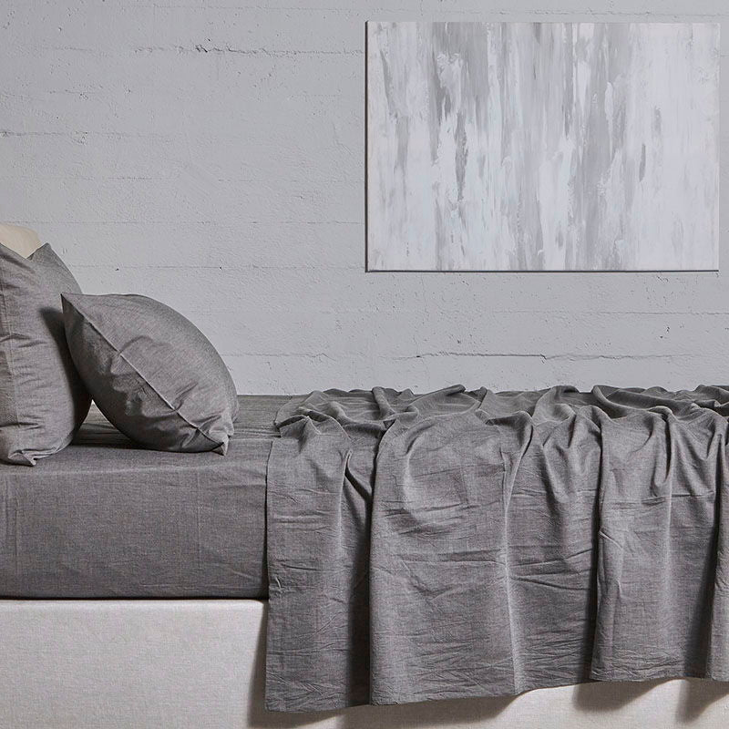 Σεντόνι Αιγαίον Non Iron 180X290 / Black