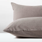 Σετ 2τμχ Μαξιλαροθήκη Αιγαίον Non Iron Brown