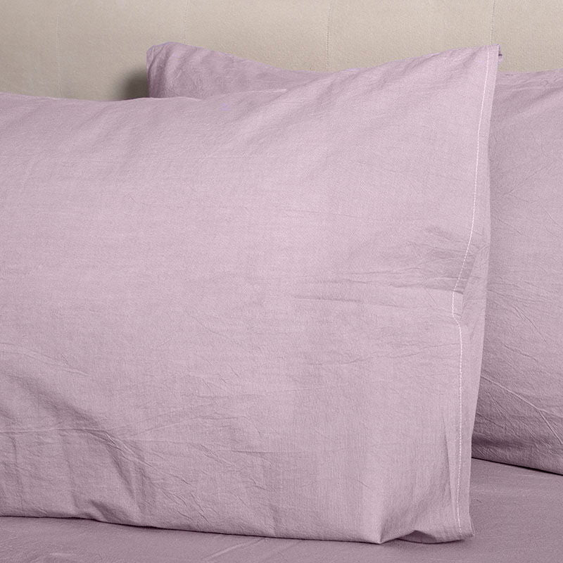 Σετ 2τμχ Μαξιλαροθήκη Αιγαίον Non Iron 51X76 / Heather