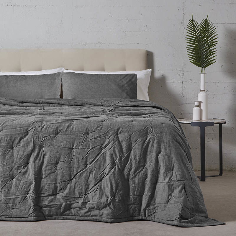 Πάπλωμα Non Iron Αιγαίον 260gsm 170X240 / Black