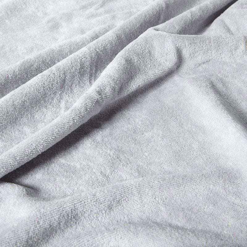 Πετσέτα Θαλάσσης Velour Αιγαίον 90X180 / Light Grey