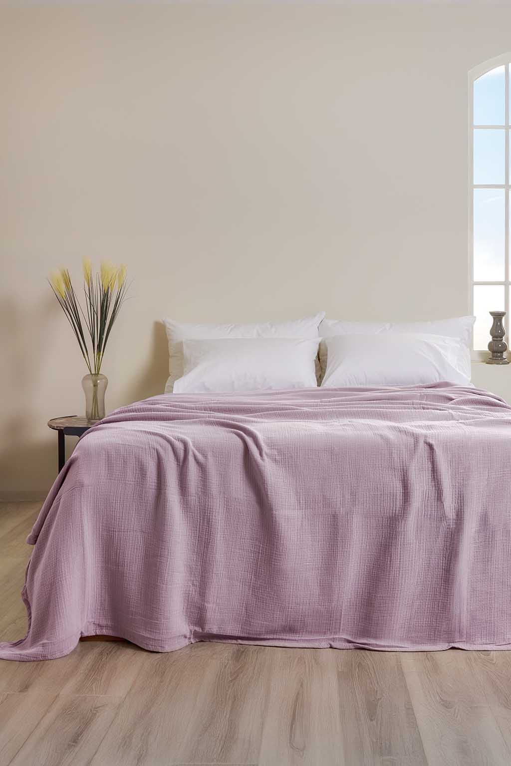 Κουβέρτα Αιγαίον Super Soft 280X240 / Peony