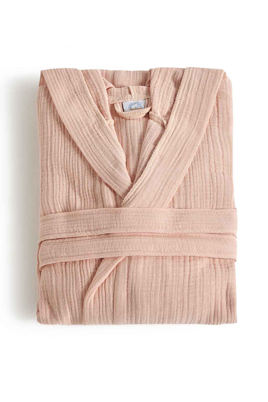 Μπουρνούζι με Κουκούλα Αιγαίον Super Soft S-M Apricot-1