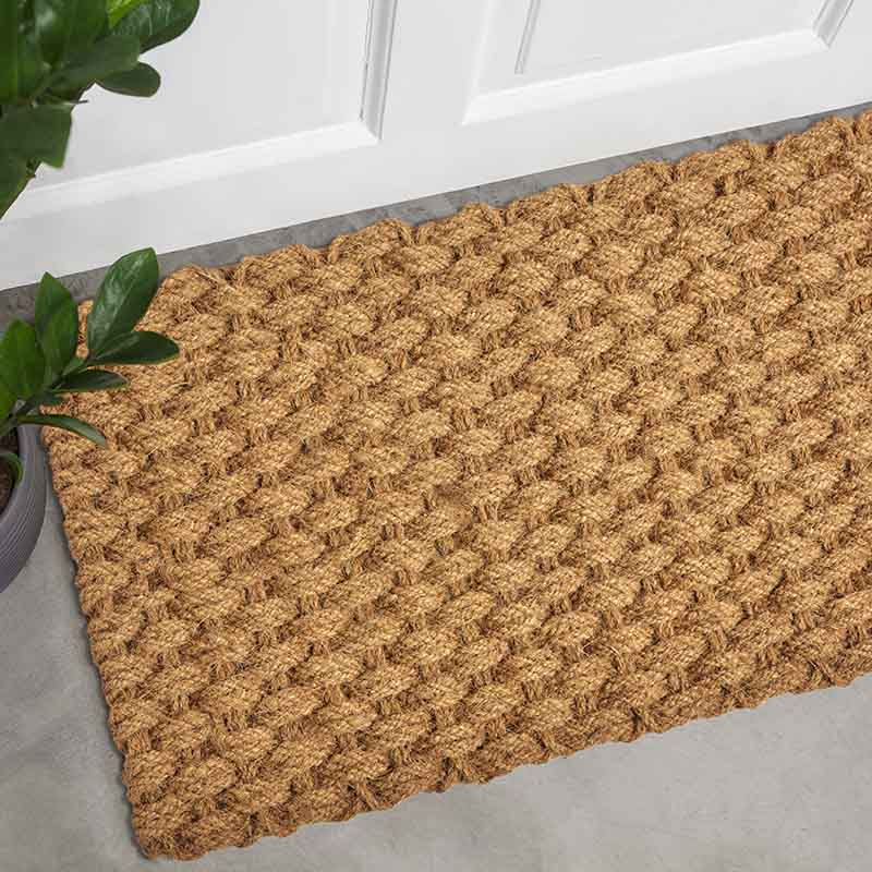 Πατάκι Εισόδου Εξωτερικού Χώρου Ηauz Coir 60X100 Knots