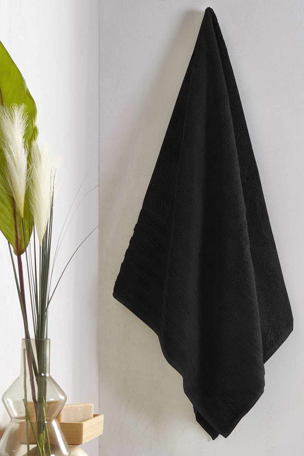 Πετσέτες Μπάνιου Fieldcrest Ultra Soft 76x147 / Black