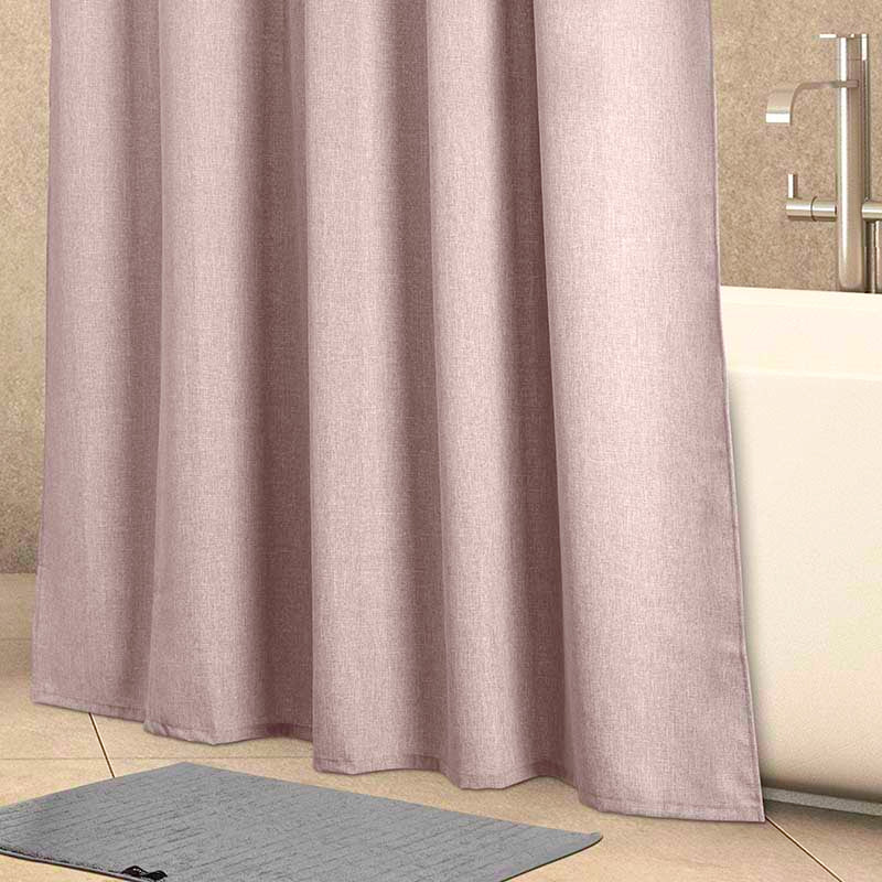 Κουρτίνα Μπάνιου Fieldcrest Linen-Look 180X200 / Light Puce