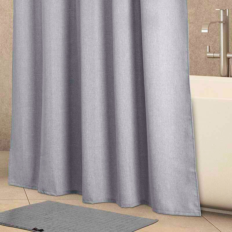 Κουρτίνα Μπάνιου Fieldcrest Linen-Look 180X200 / Dark Sea