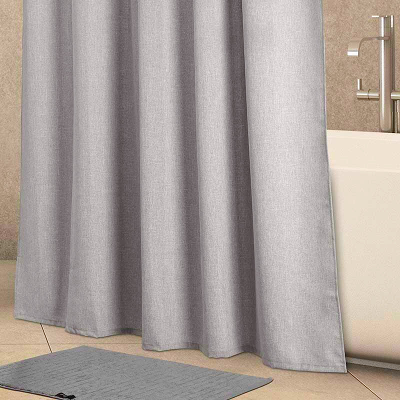 Κουρτίνα Μπάνιου Fieldcrest Linen-Look 180X200 / Light Grey
