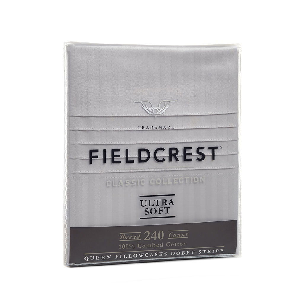 Σετ Μαξιλαροθήκες Fieldcrest Ultra Soft 52X78 / Silver