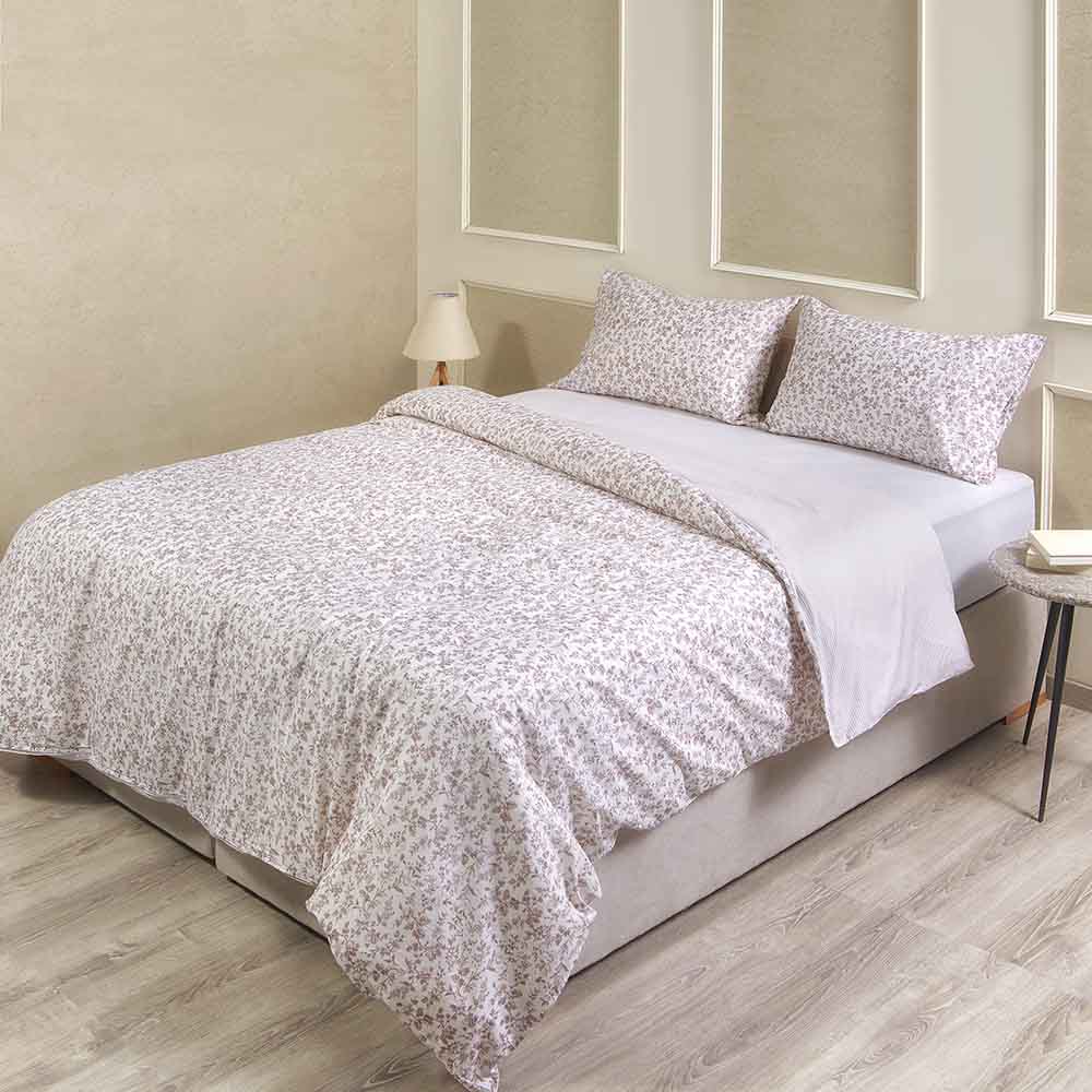 Σετ Παπλωματοθήκη Cannon Blossom Cottage 170X240 / Blush