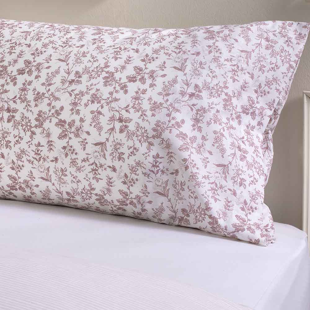 Σετ Παπλωματοθήκη Cannon Blossom Cottage 170X240 / Blush