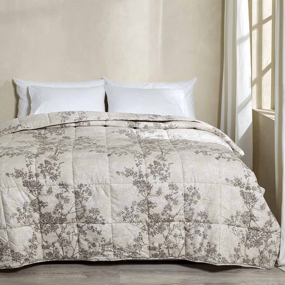 Φανελένιο Πάπλωμα Αιγαίον Flannel Tree 160X220 / Beige