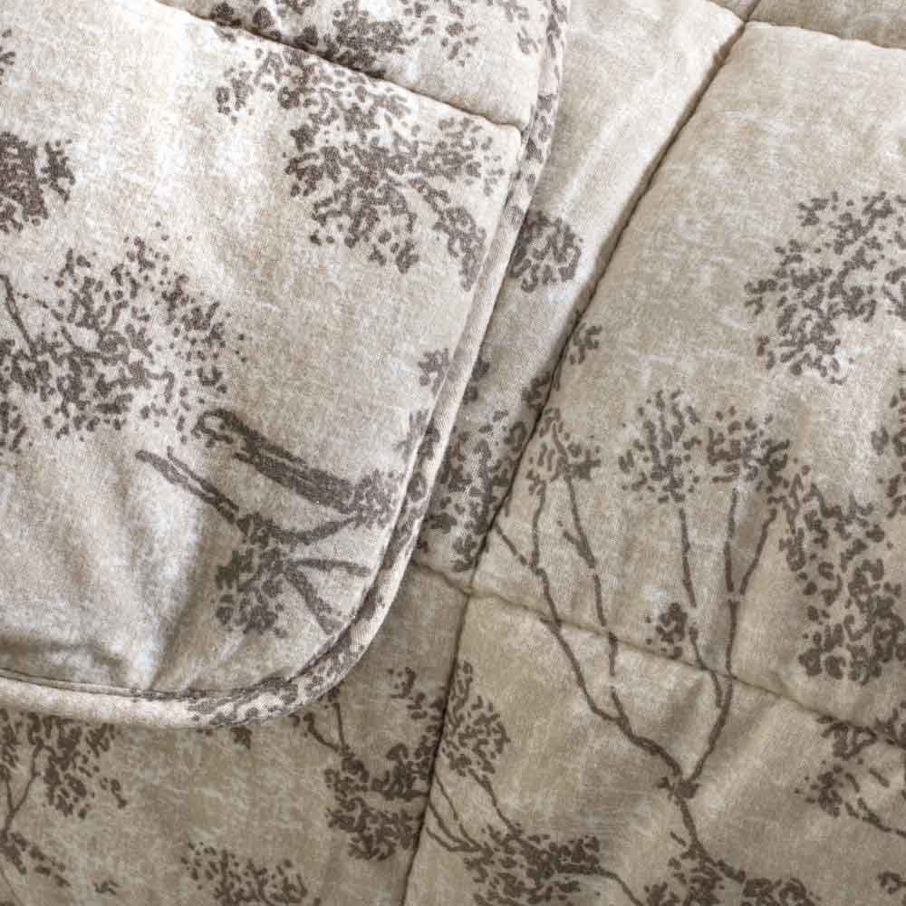Φανελένιο Πάπλωμα Αιγαίον Flannel Tree 160X220 / Beige