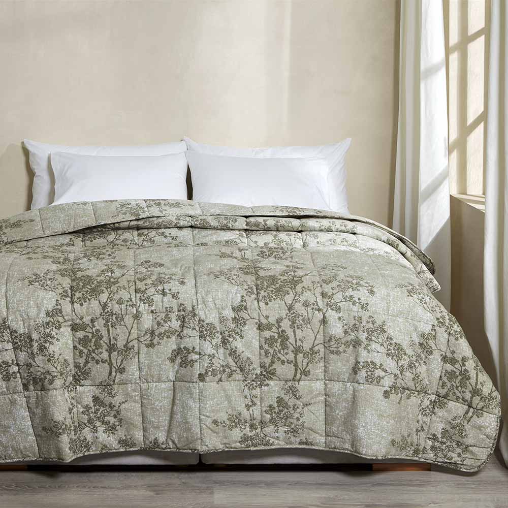 Φανελένιο Πάπλωμα Αιγαίον Flannel Tree 160X220 / Olive