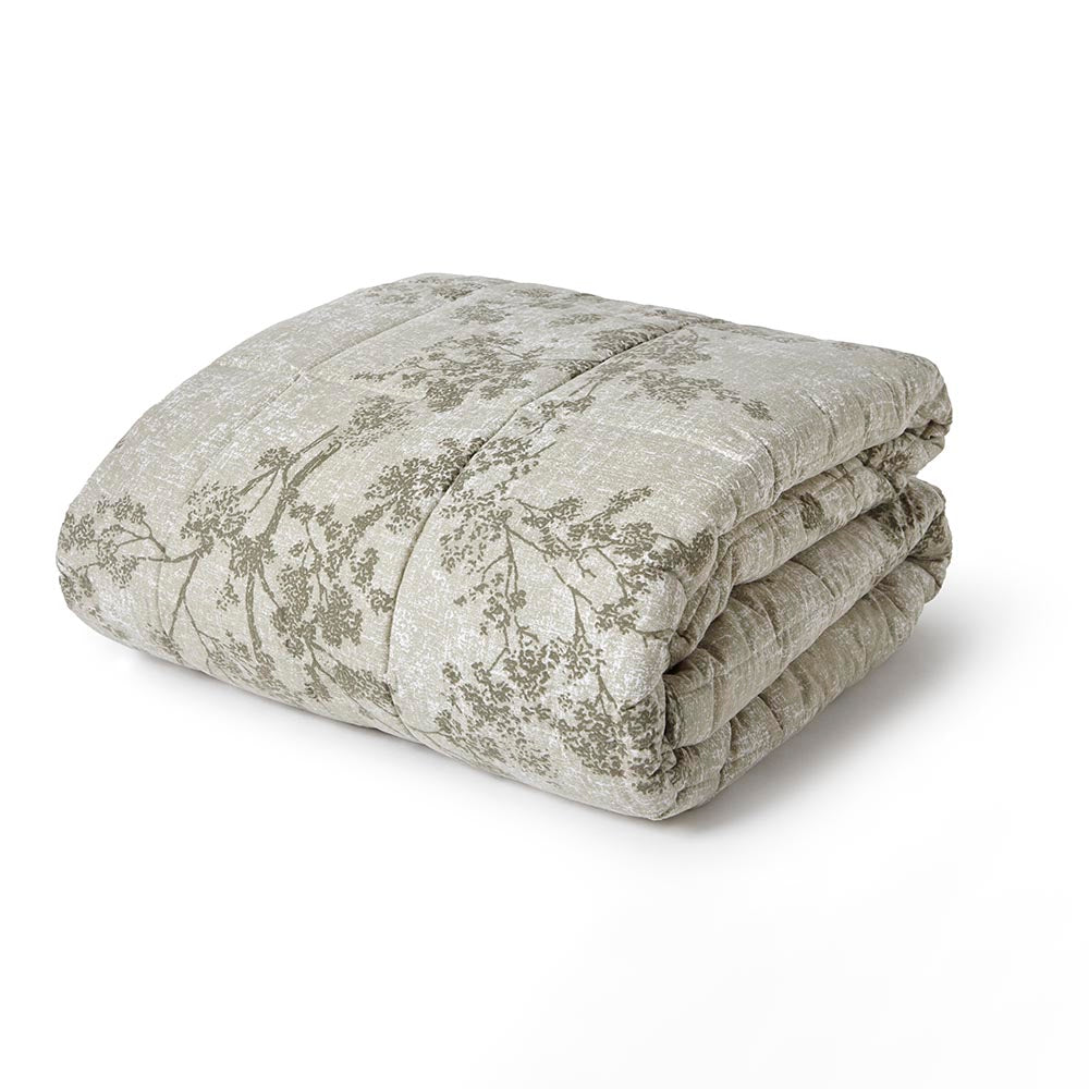 Φανελένιο Πάπλωμα Αιγαίον Flannel Tree 160X220 / Olive