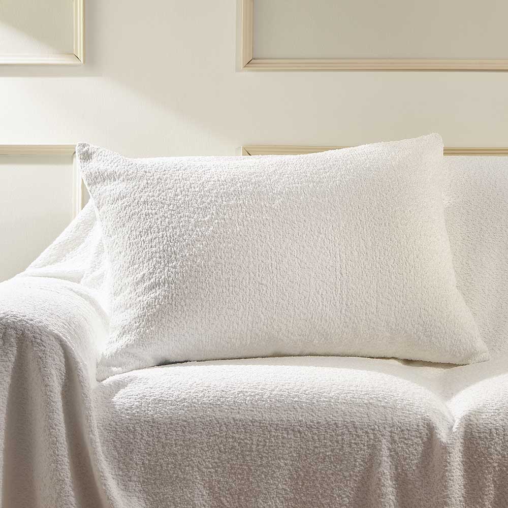 Διακοσμητική Μαξιλαροθήκη Waverly Lamb 57X80 / White