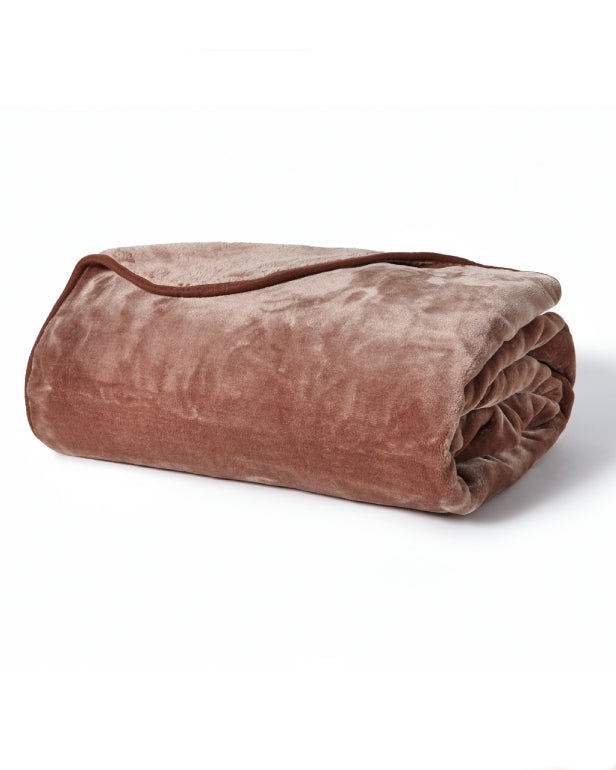 Κουβέρτα Αιγαίον Cloudy 160X220 Camel