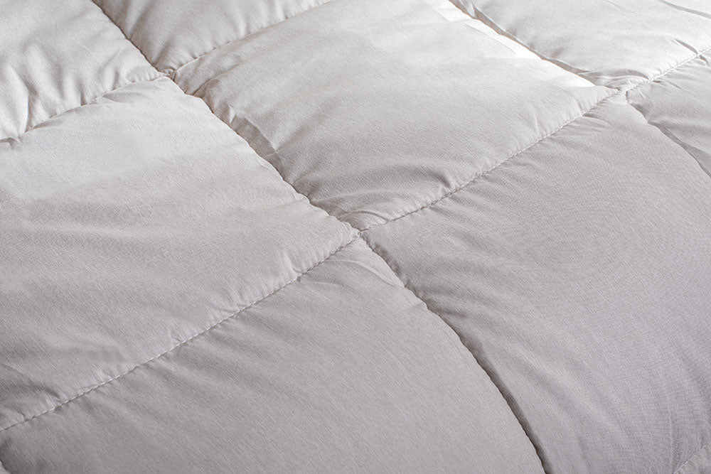 Πάπλωμα Υπέρδιπλο Cannon Micro Touch Solid 260X240 Cream