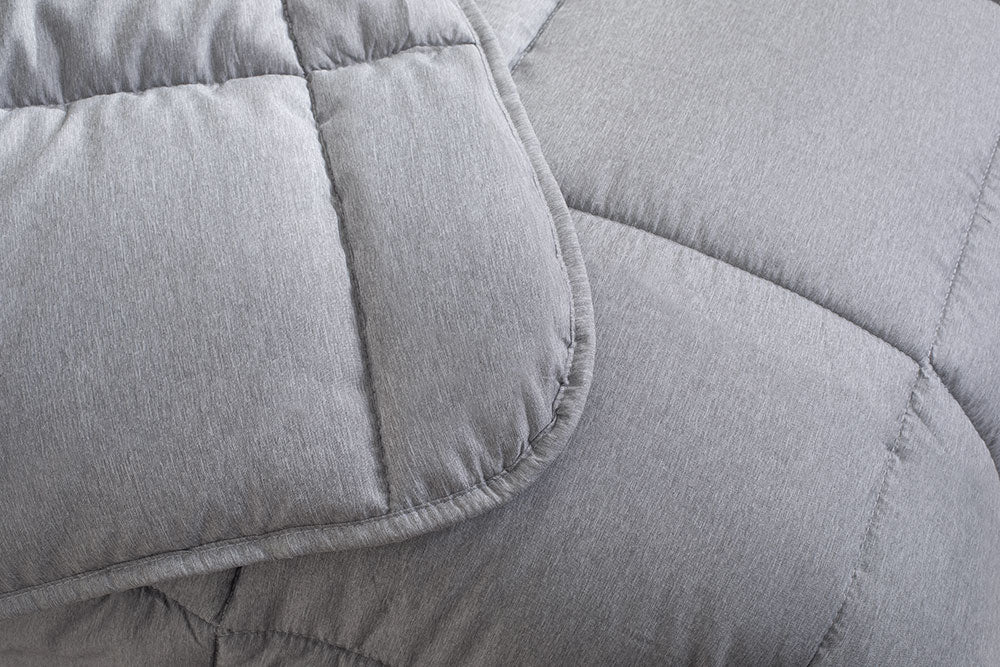 Πάπλωμα Υπέρδιπλο Cannon Micro Touch Solid 260X240 Cement