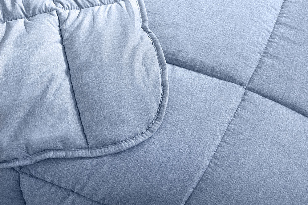 Πάπλωμα Υπέρδιπλο Cannon Micro Touch Solid 260X240 Sea