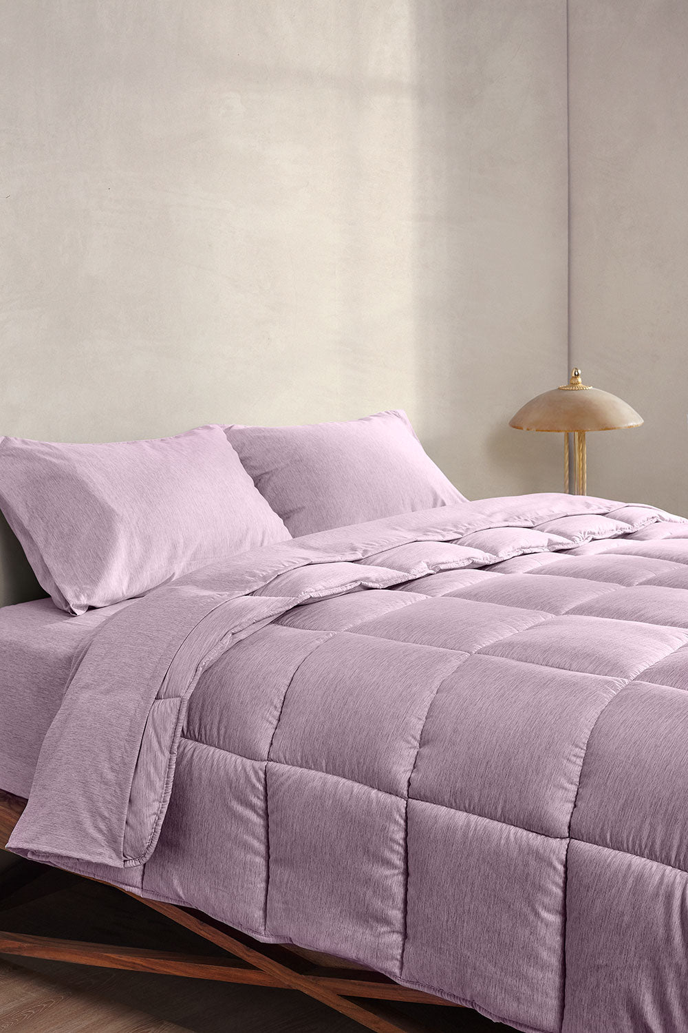 Πάπλωμα Υπέρδιπλο Cannon Micro Touch Solid 260X240 Rose