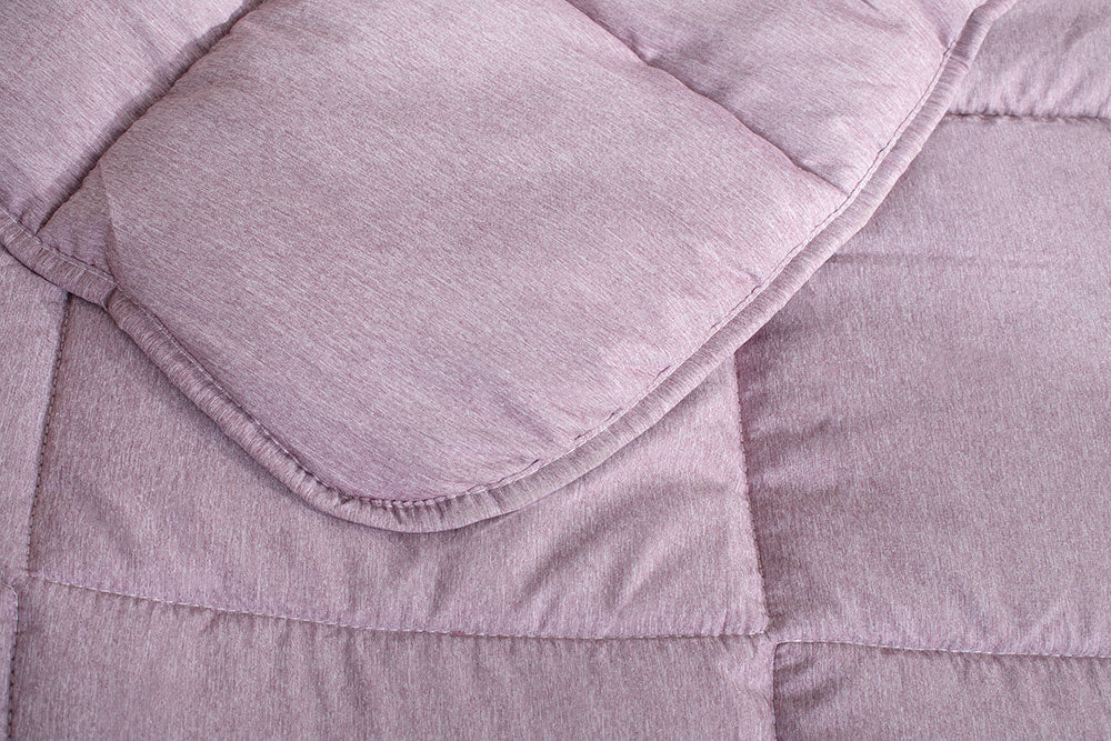 Πάπλωμα Υπέρδιπλο Cannon Micro Touch Solid 260X240 Rose