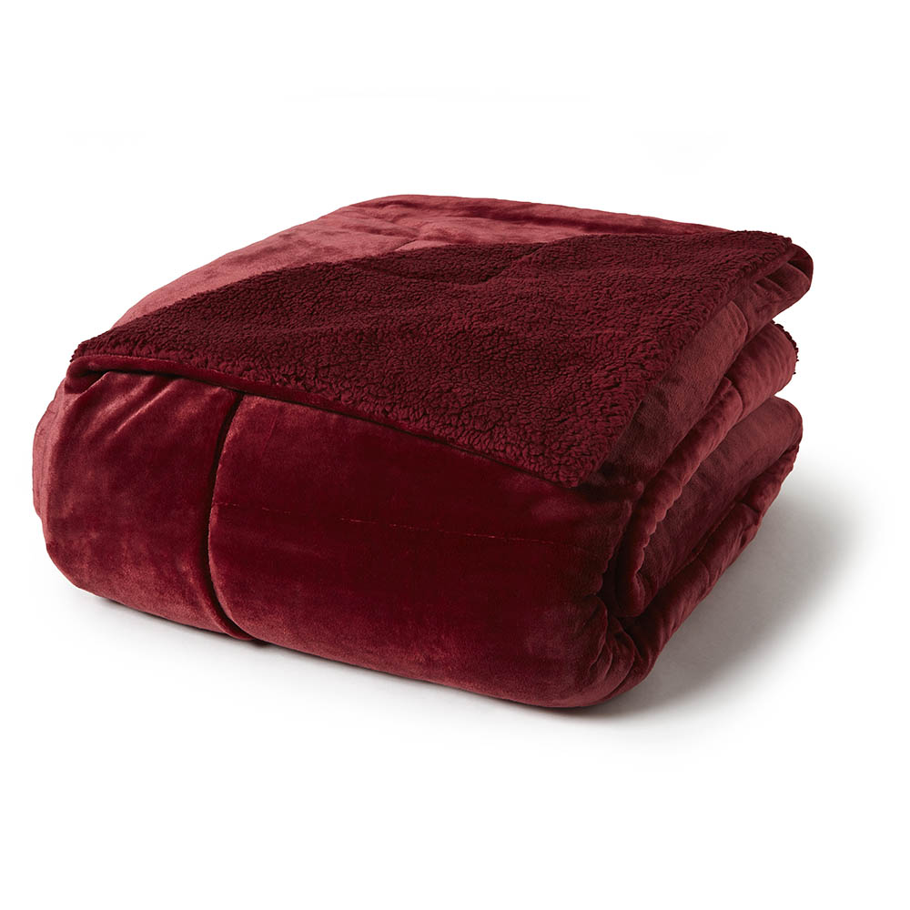 Κουβέρτα Αιγαίον My Blanket 220x240 / Ruby Wine