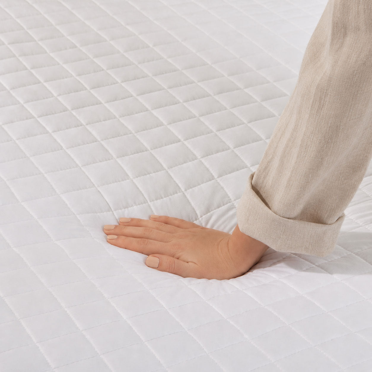Ανώστρωμα Aegean Memory Foam Λευκό 180X200