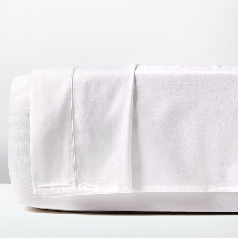 Σεντόνι Cannon Imperial Dobby 170X280 White