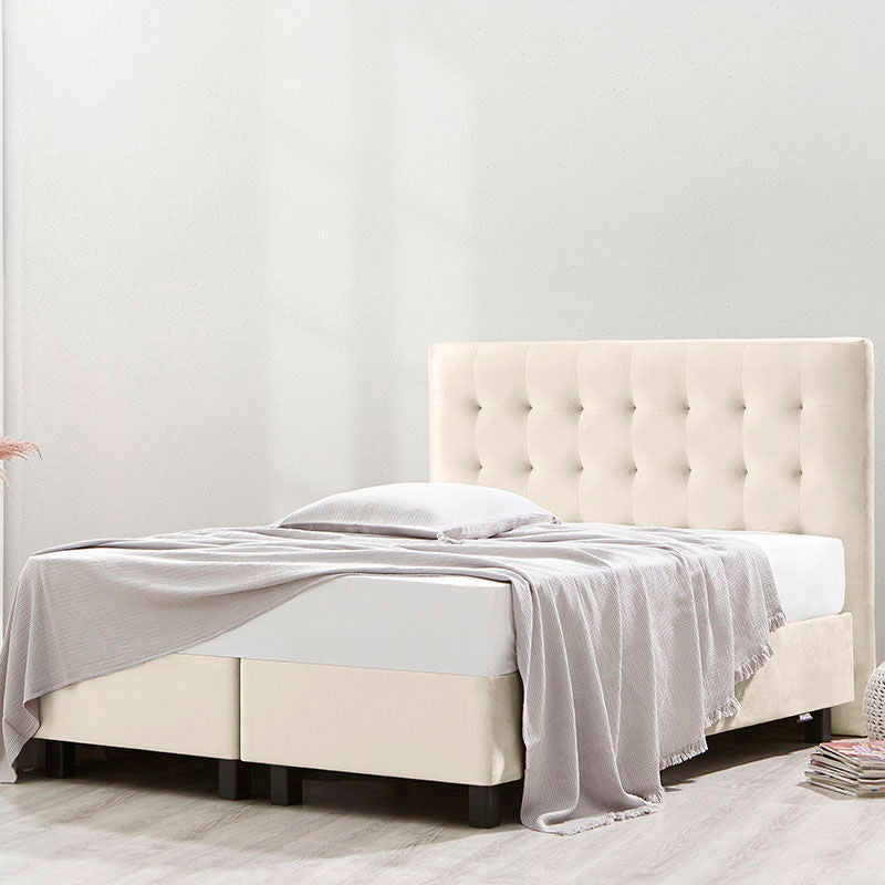Κρεβάτι με Αποθηκευτικό Χώρο Hauz Nina Malcom 1 Ivory / 140x200