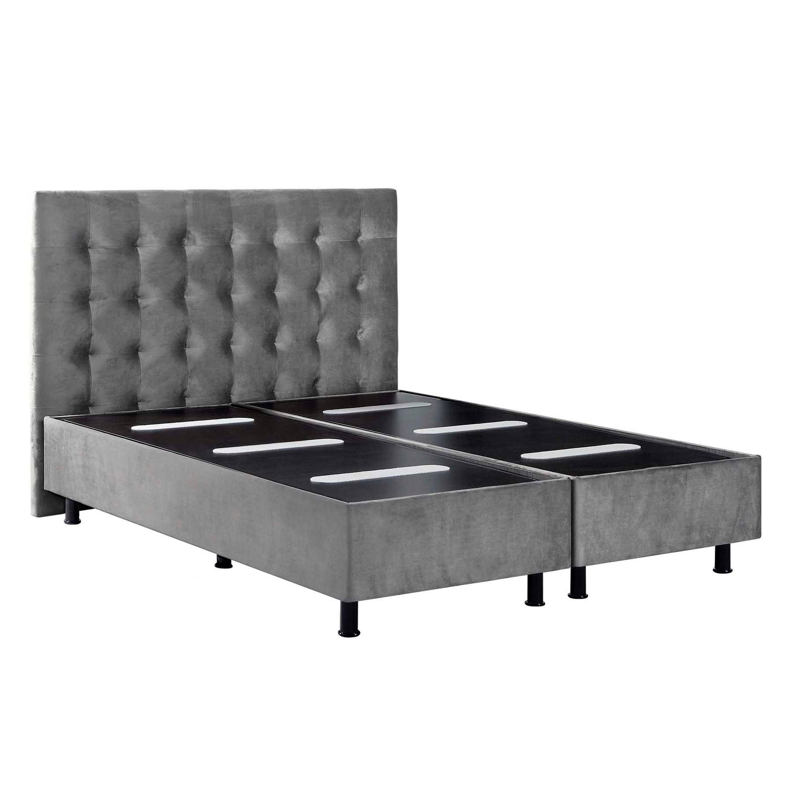 Κρεβάτι με Αποθηκευτικό Χώρο Hauz Nina Malcom 32 Anthracite / 150x200