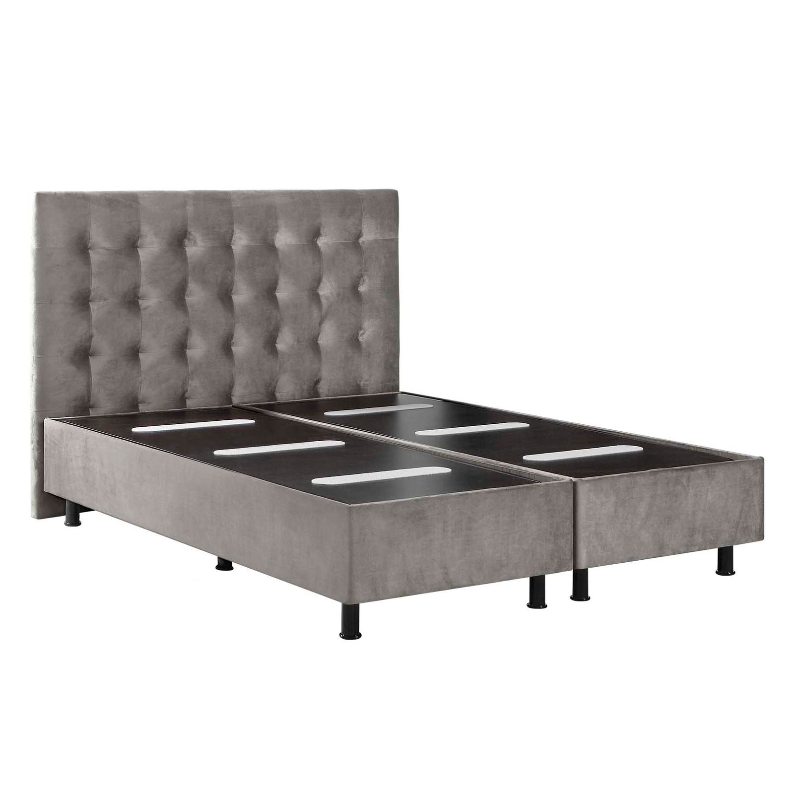 Κρεβάτι με Αποθηκευτικό Χώρο Hauz Nina Malcom 19 Light Grey / 150x200